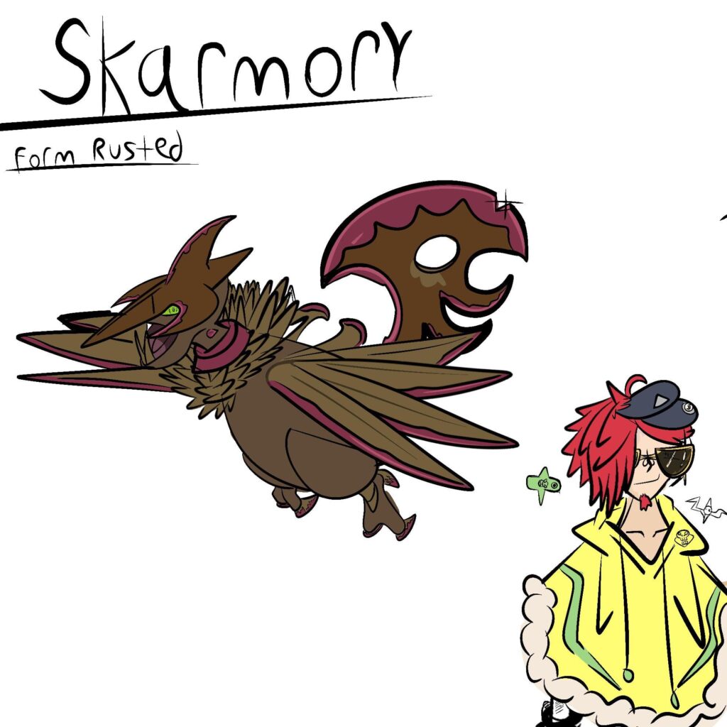Pokemon Cryptid: Rusted Skarmory