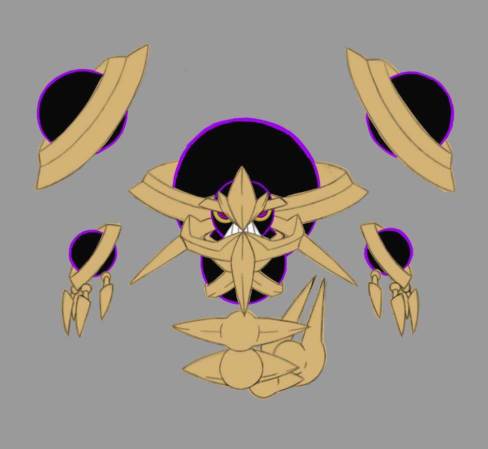 [OC] My first ever attempt at a legendary pokemon