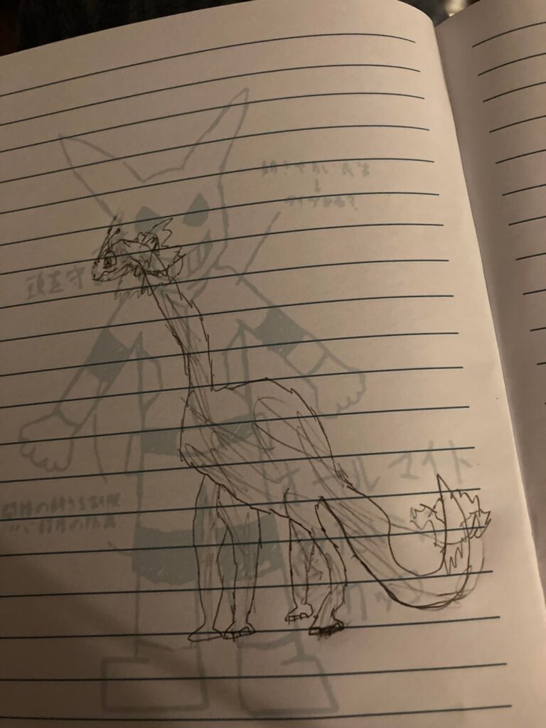 By no means am I an artist, but I attempted to make ancient evolutions of the three starters in ZA.