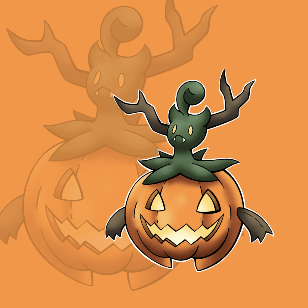 Halloween themed Pumpkaboo (OC)
