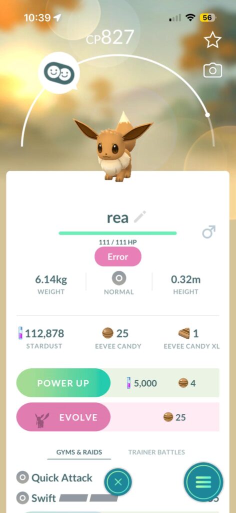 eevee evolution
