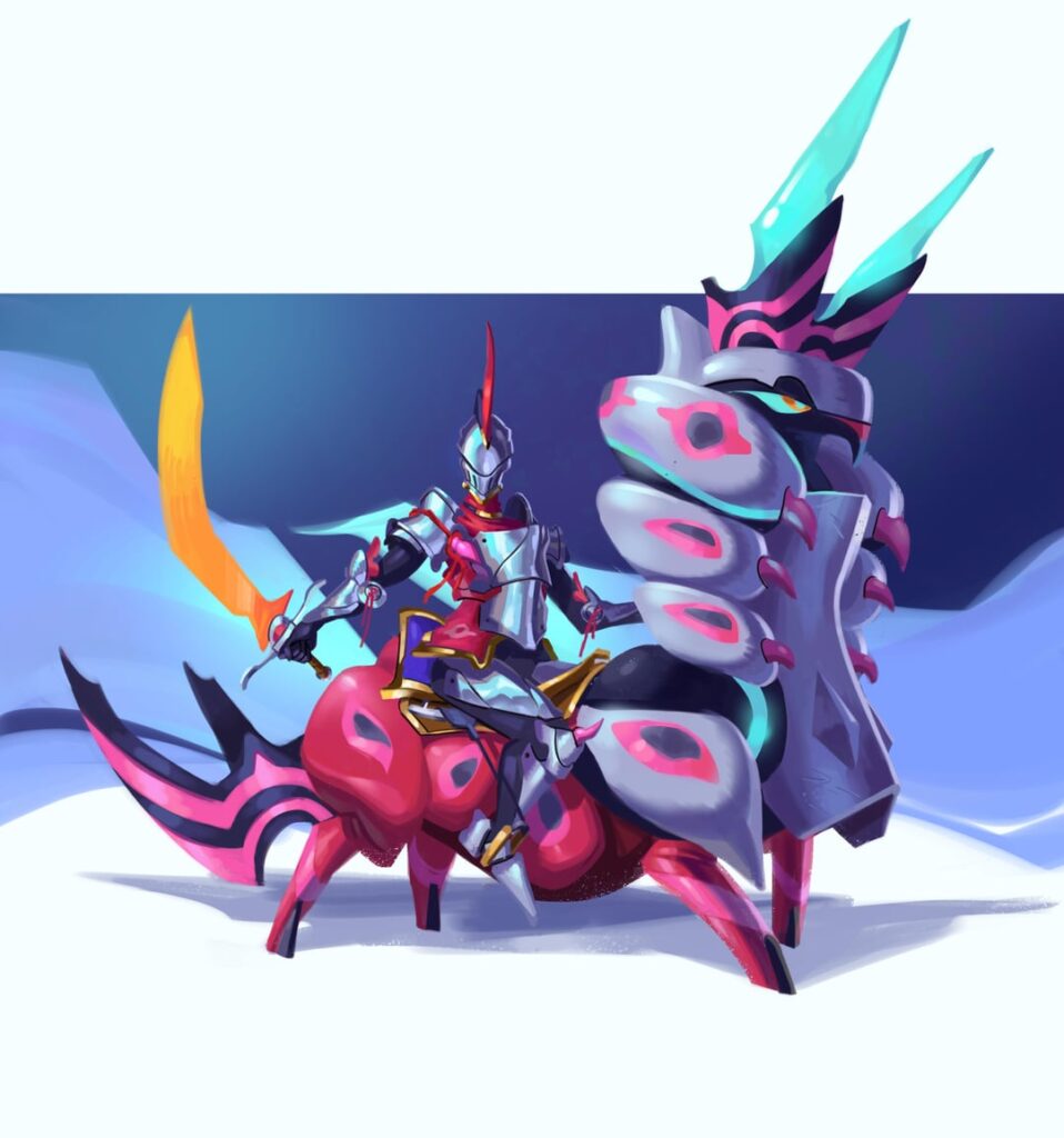 Mega scolipede fanart