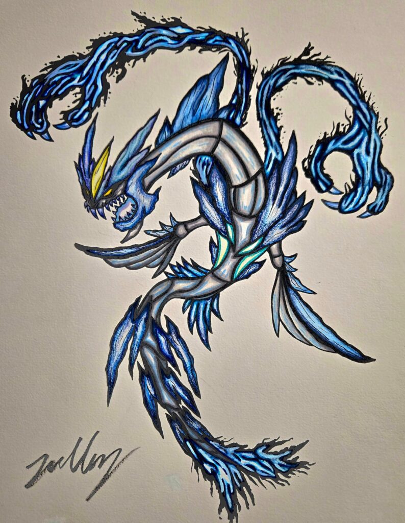 [OC] A Lot of Kyurem variants 🥶. (Lore in description and Statistics in commentary 😄).