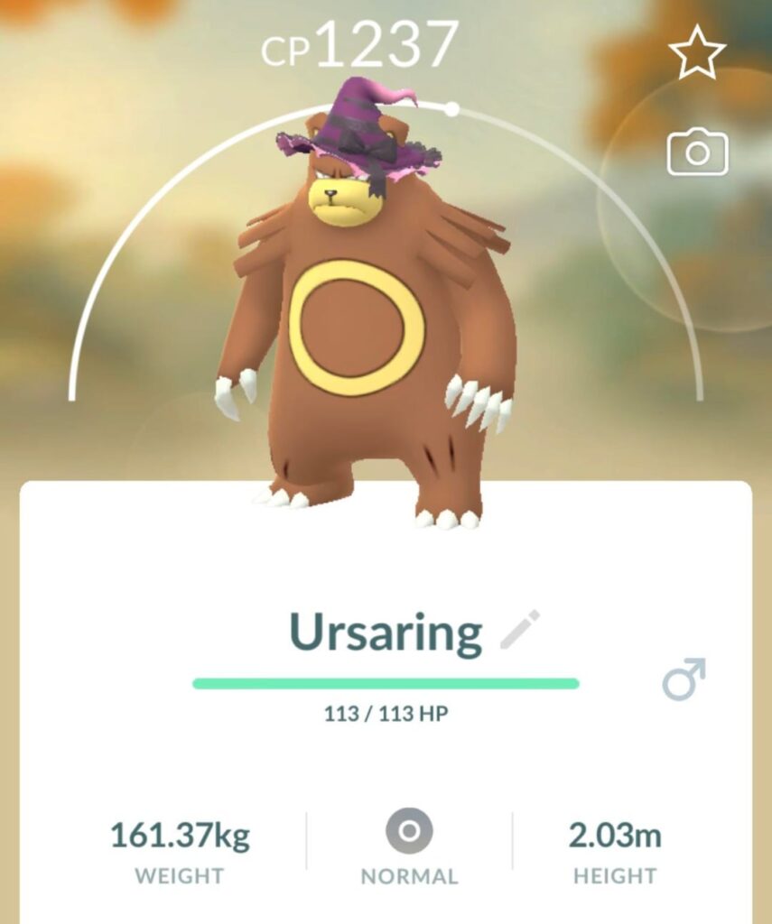 FULL MOON -Time to evolve Ursaring to Ursaluna