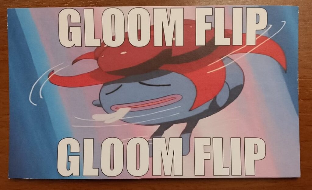 I dreamt of doing this, then I actually did! Gloom Postcards