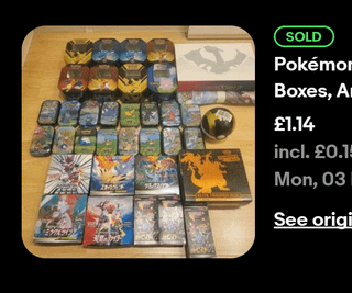 I bought empty tins for just over £1 and received way more than I bargained for!