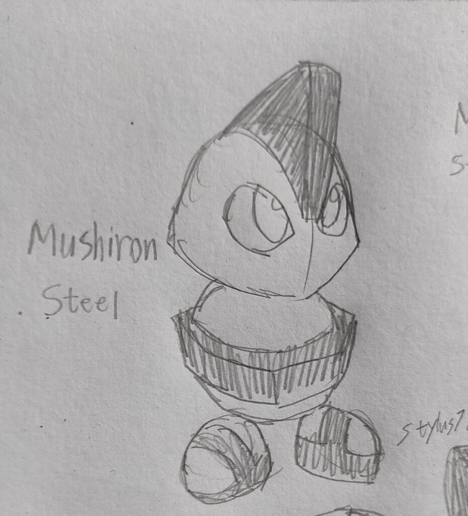 Steel type Pseudo-Legendary evolution line