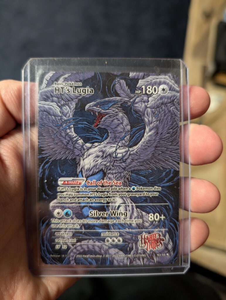 Saw a post from a few days ago with custom cards, so I thought I'd share the 1 I have