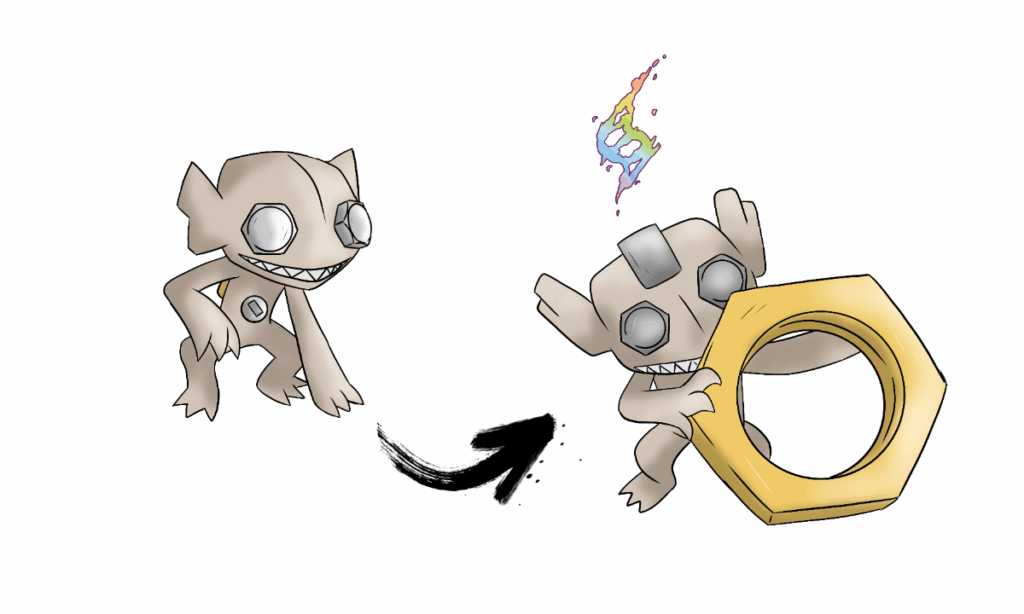 Steel type sableye
