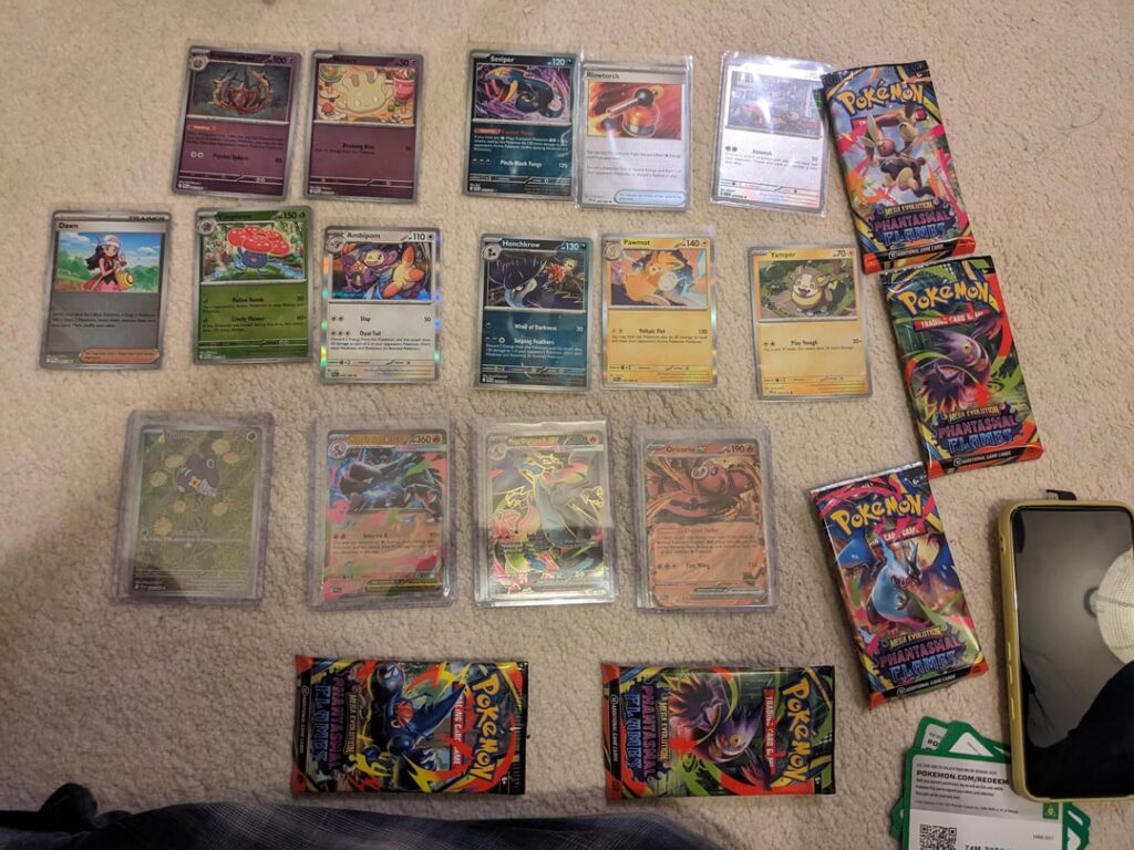 My pulls from 5 singles