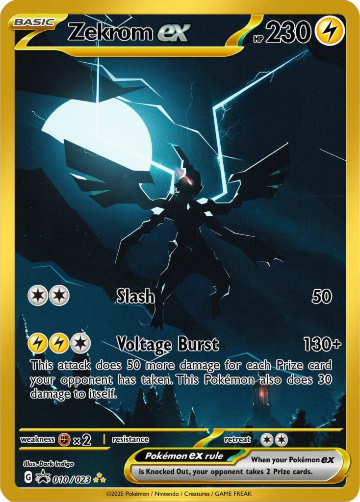 My Zekrom and Reshiram fanart as full art cards...