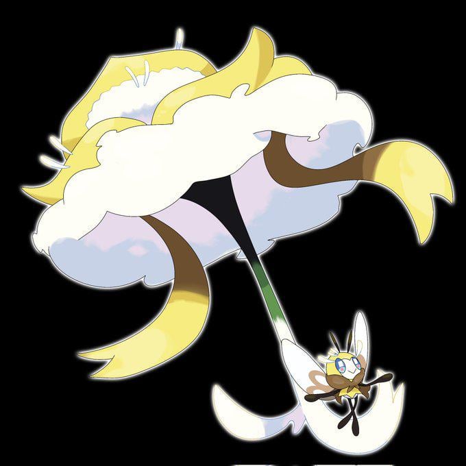 What if ribombee a new Mega Evolution? Presenting Mega ribombee! Now Being a fairy/flying