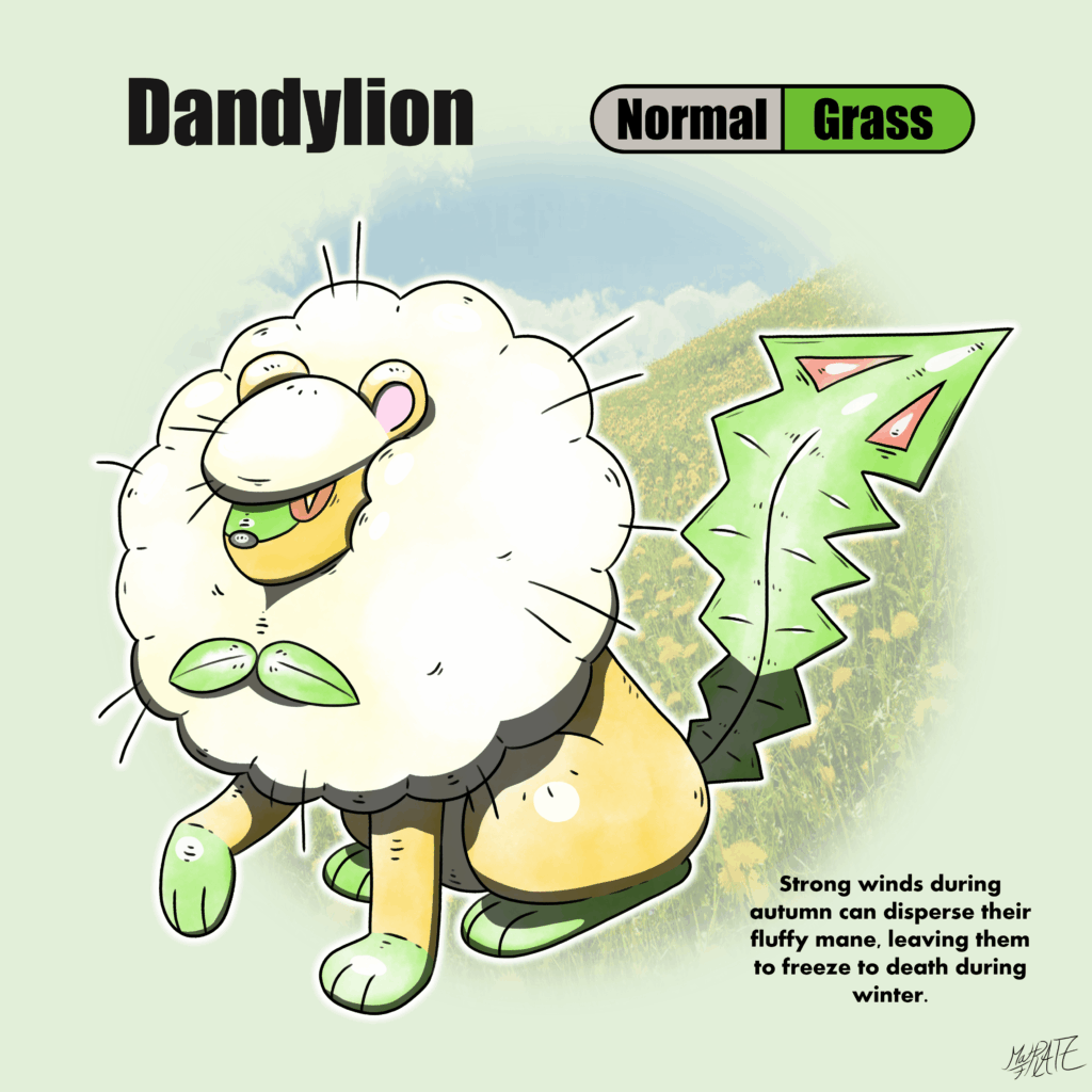 Dandelion Lion