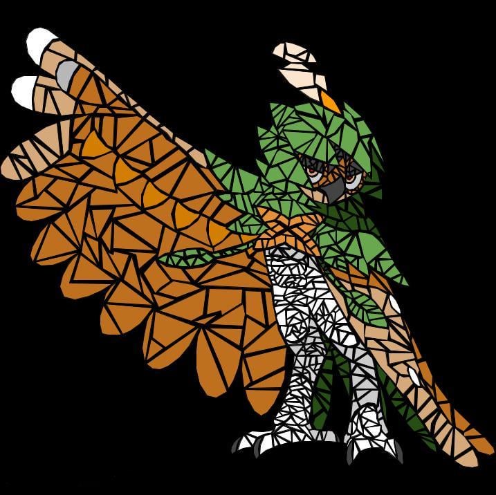 I made some digital mosaic art. :D hope you like it!