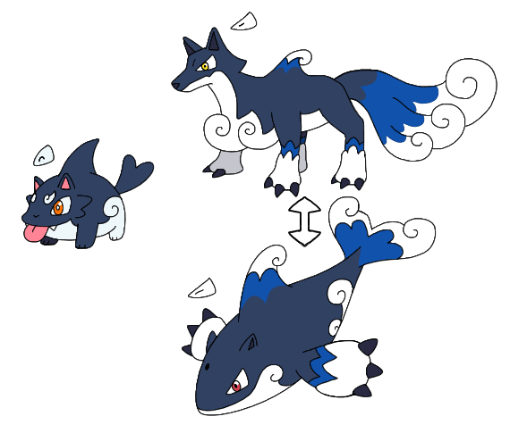 Rippup and Wolca (Normal/Water)