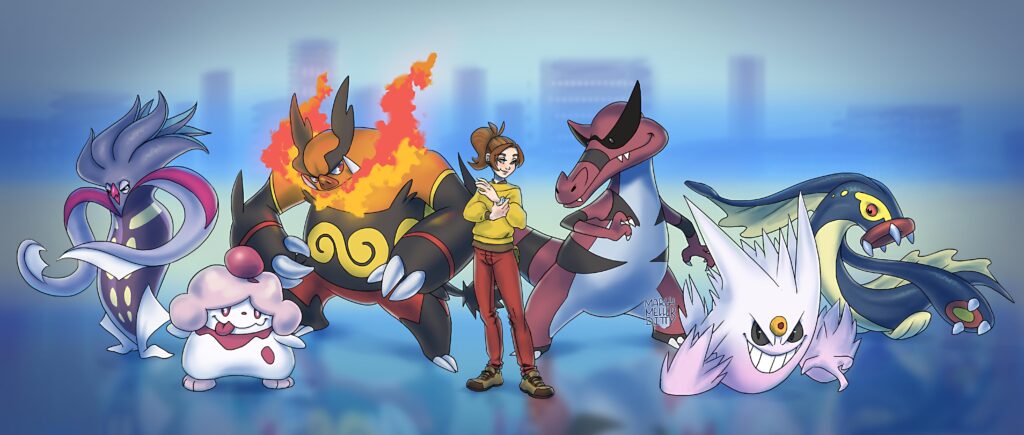 My ZA team! (art by me)