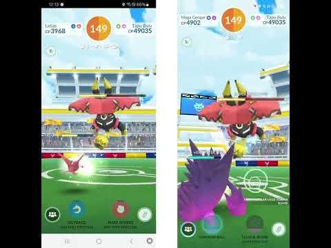 Pokémon Go Tapu Bulu Raid Solo(MOCK SOLO)
