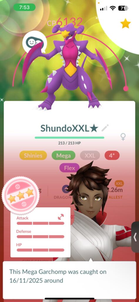 Feels like a culmination of the Wild Area Event. My highest CP Pokemon!