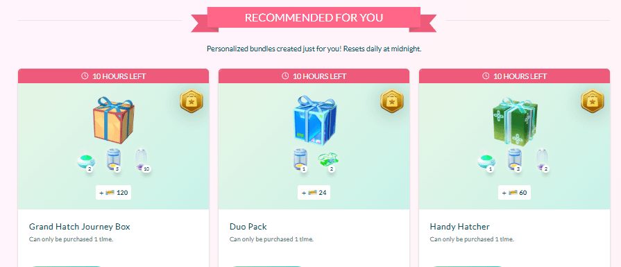 New Daily Boxes in Webstore [Request for data]