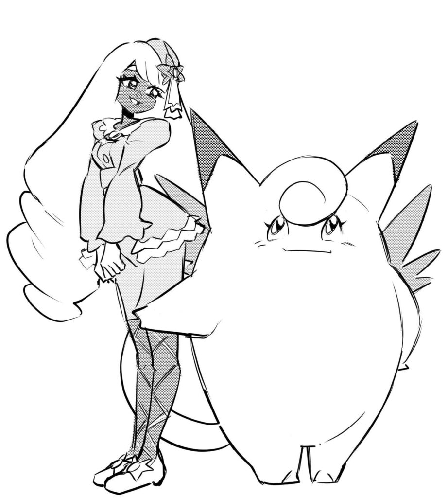 [OC] I had to draw her! I find her unintentional (?) malignity very amusing
