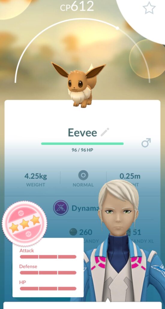 Hundo Eevee evolution
