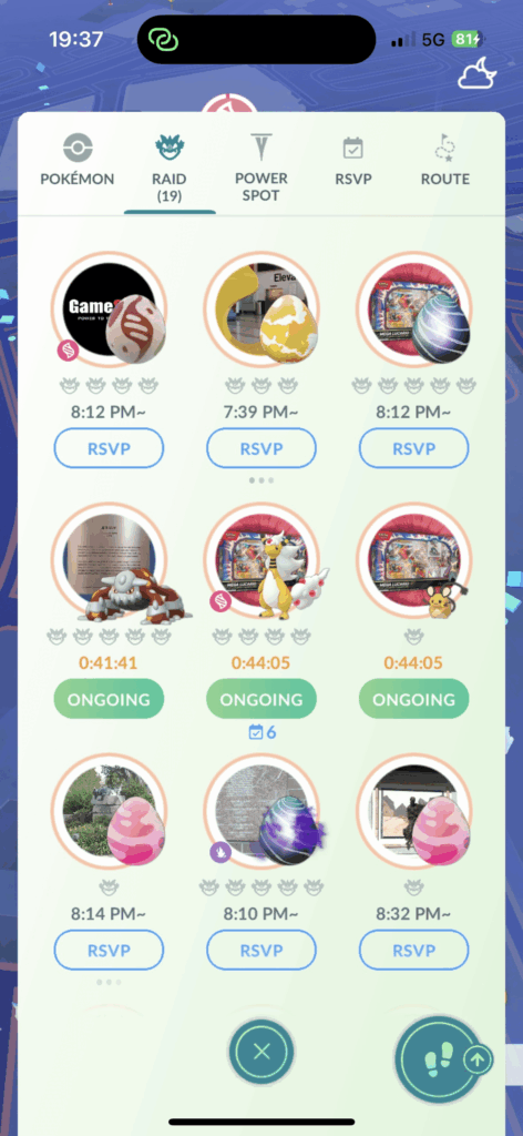 Mega Lucario Celebration raids not spawning after Go Wild
