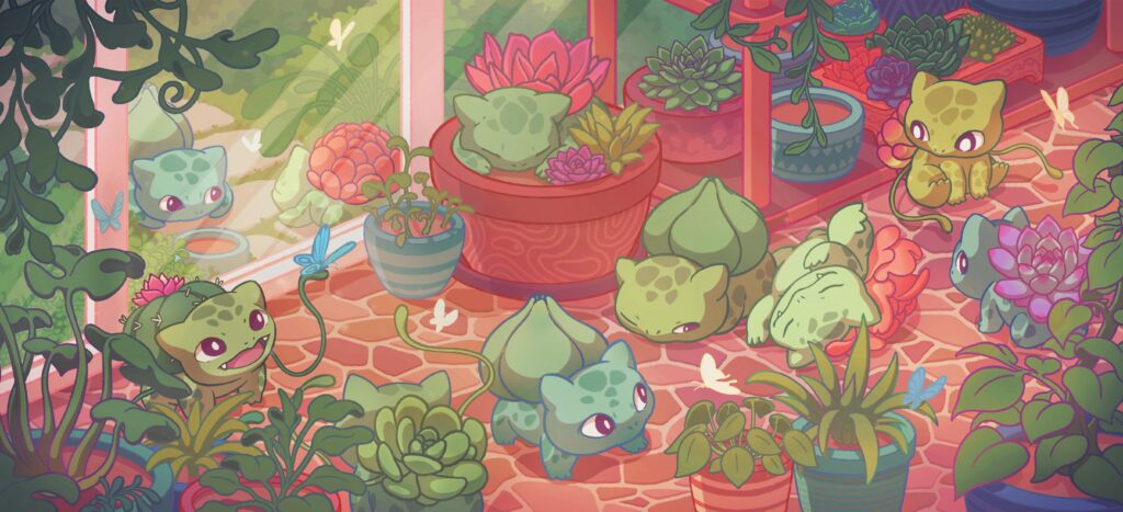 Bulbasaur Garden 🌺