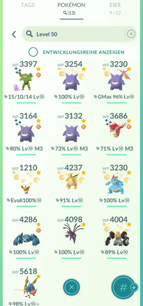 How many Level 50 do you have?