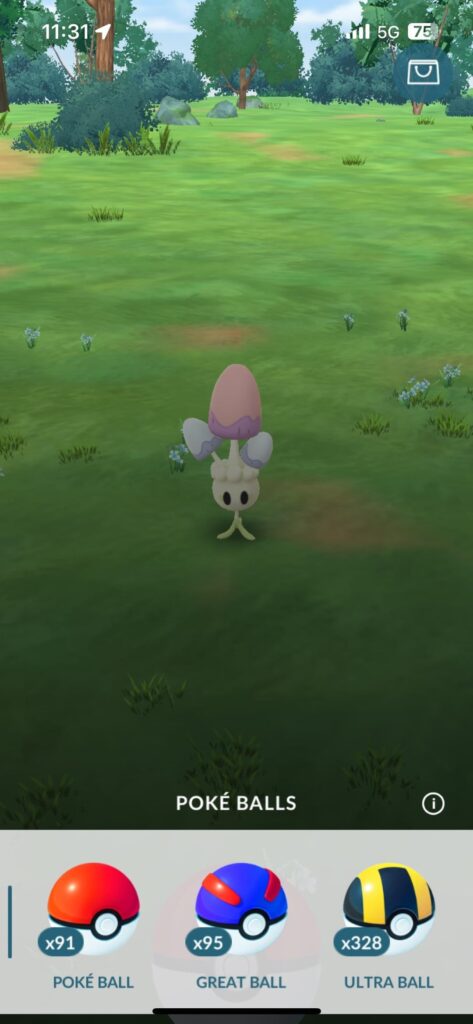 Pokeball/berry menus reverted?