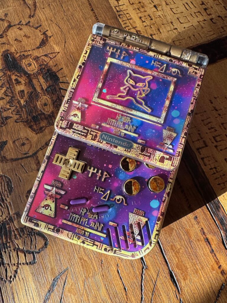 Ancient Mew DMG104 (heavy Nintendo DS lite mod)