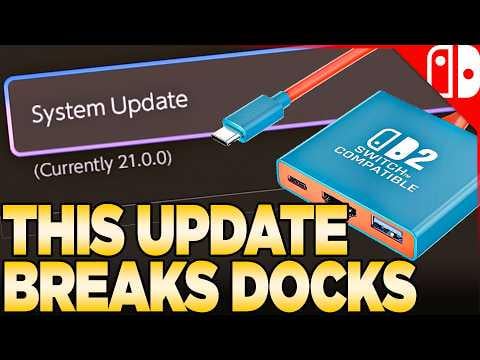 Some third party Switch 2 docks stopped working after the latest update