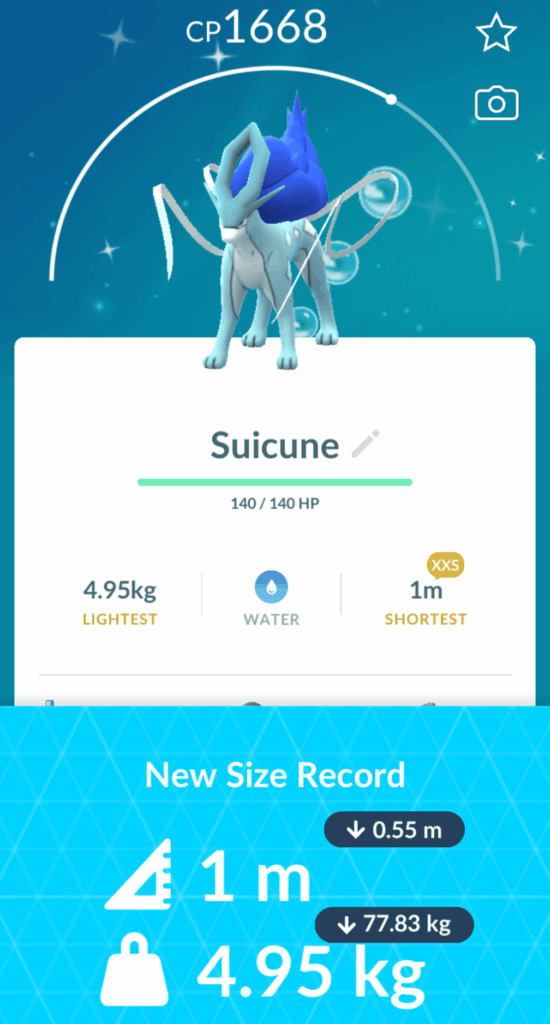 Just caught my first ever wild tiny shiny. I've only had one before and it was from a lucky trade.