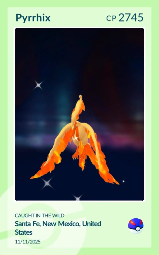 Caught this 2745 Shiny Moltres yesterday, solo...