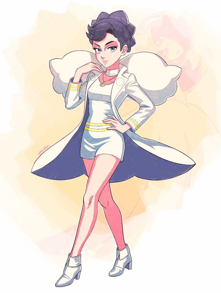 Here's a Diantha fanart! (I posted this drawing a while ago but I revisited it)