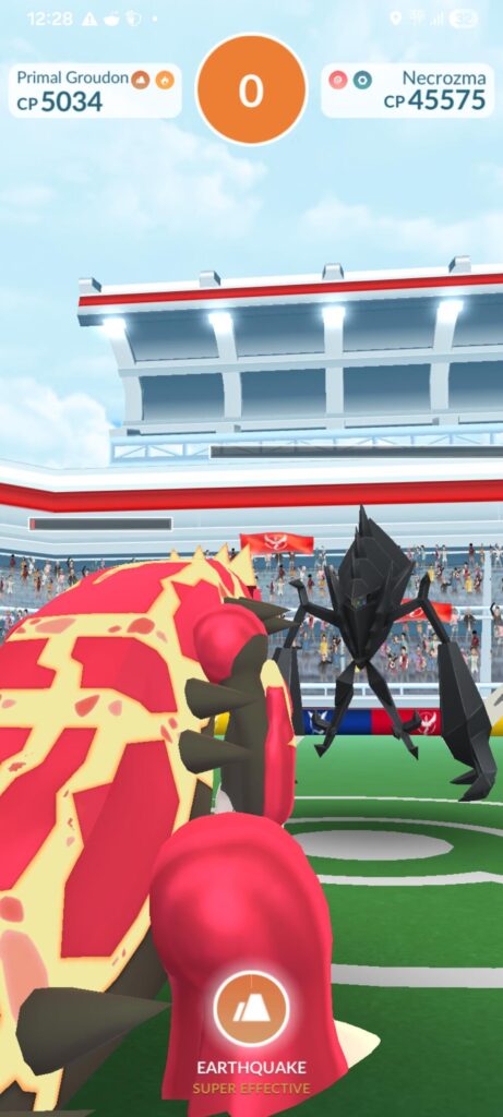 We just trioed Dusk Mane Necrozma with 0 seconds left