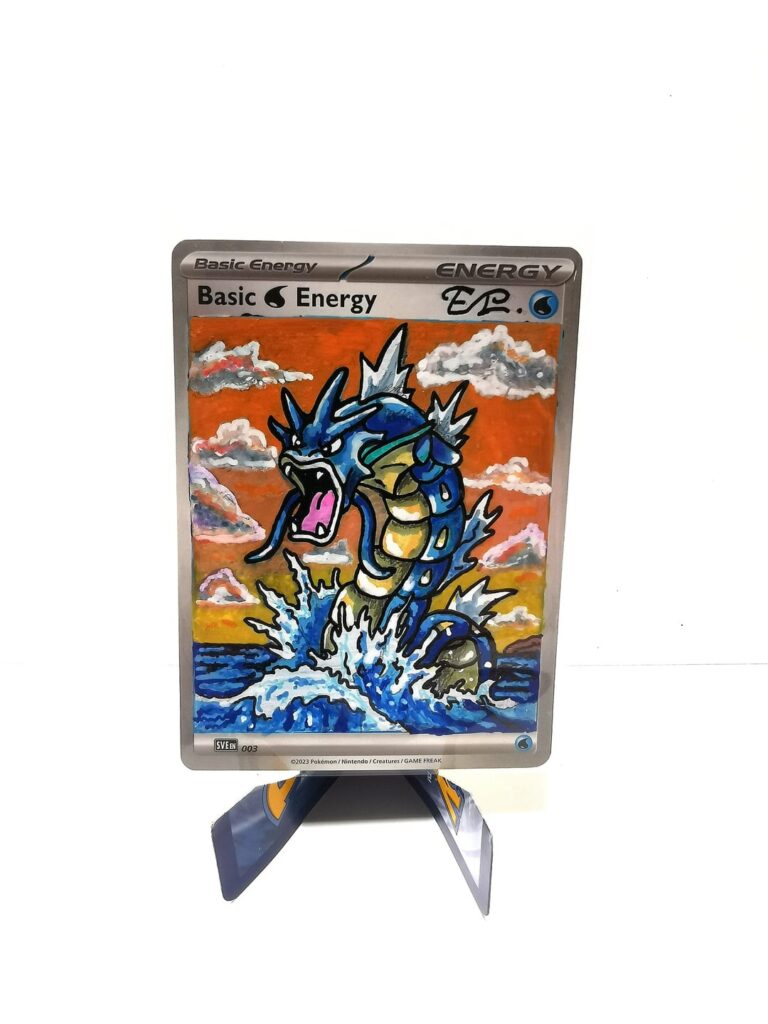 🎨 October Binder Update — Custom Hand-Painted Pokémon Energy Cards 🎨
