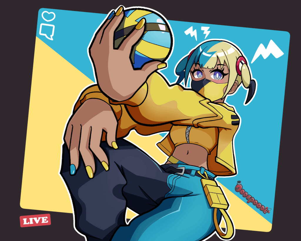 I do love the energetic streamer Canari [OC]
