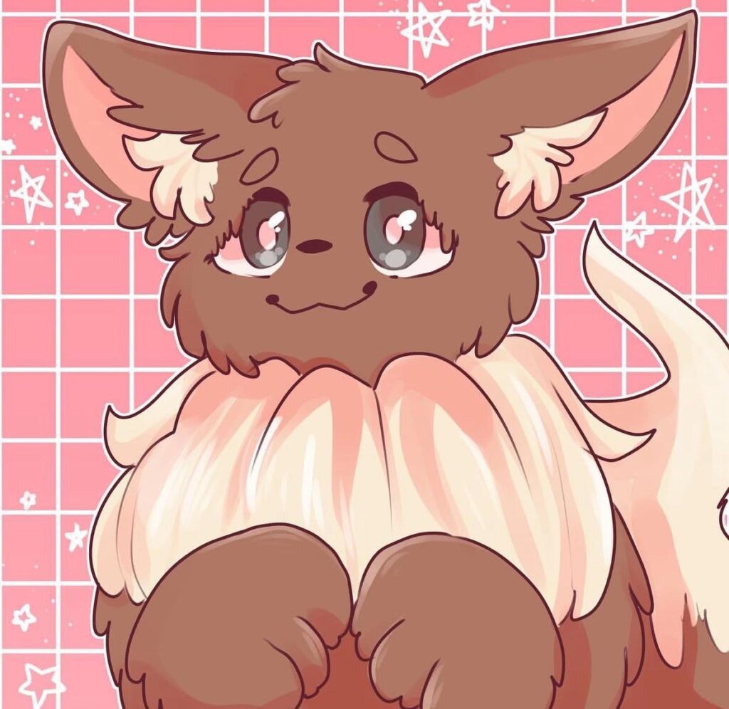 Fluffy eevee :3 [OC]