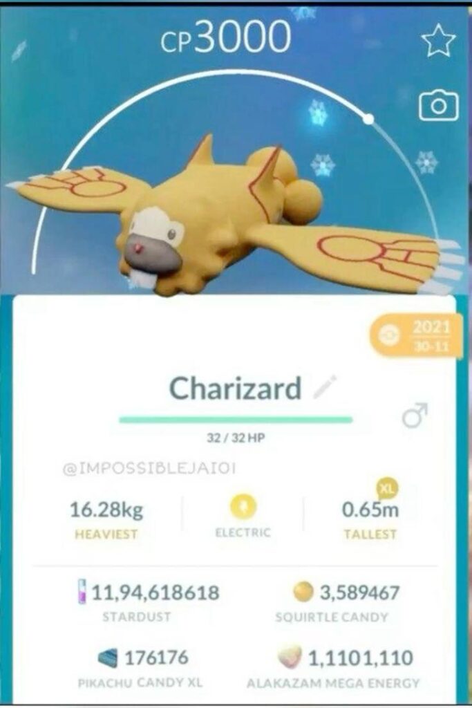 Super rare Pokemon found at the park