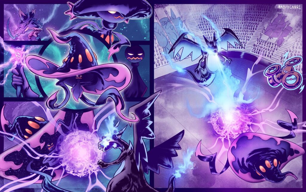 [OC] Mega Mismagius comic i've made for a Pokémon related contest