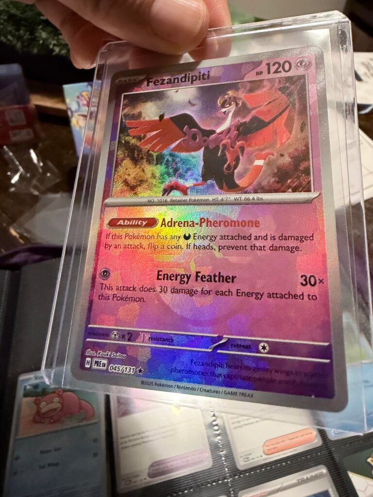 Pulled my first Poké Ball card ever…