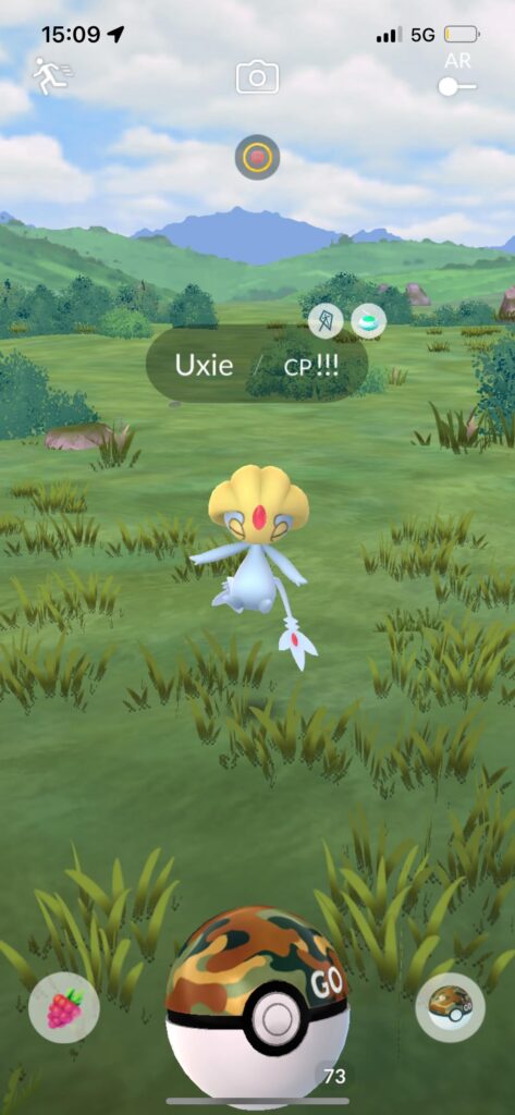 fled on a gold razz, excellent throw with safari ball. guess i’ll die ??
