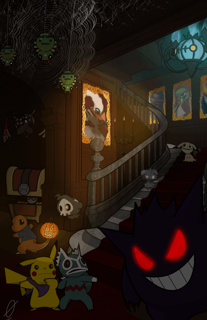 Happy Halloween from the Pokemon Mansion!
