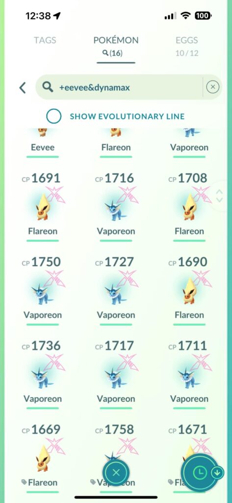 RNG Calculation - Eeeveelutions