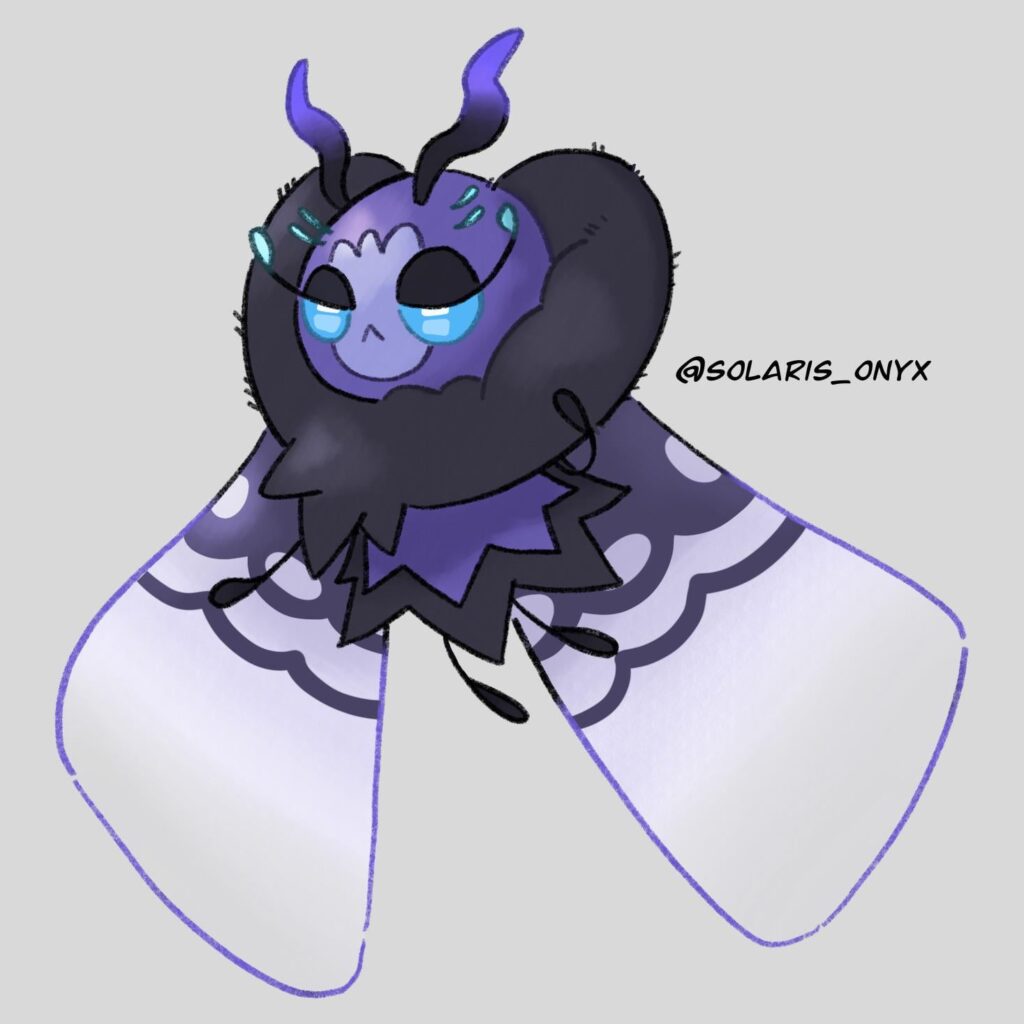 Ghost and Dark type Ribombee