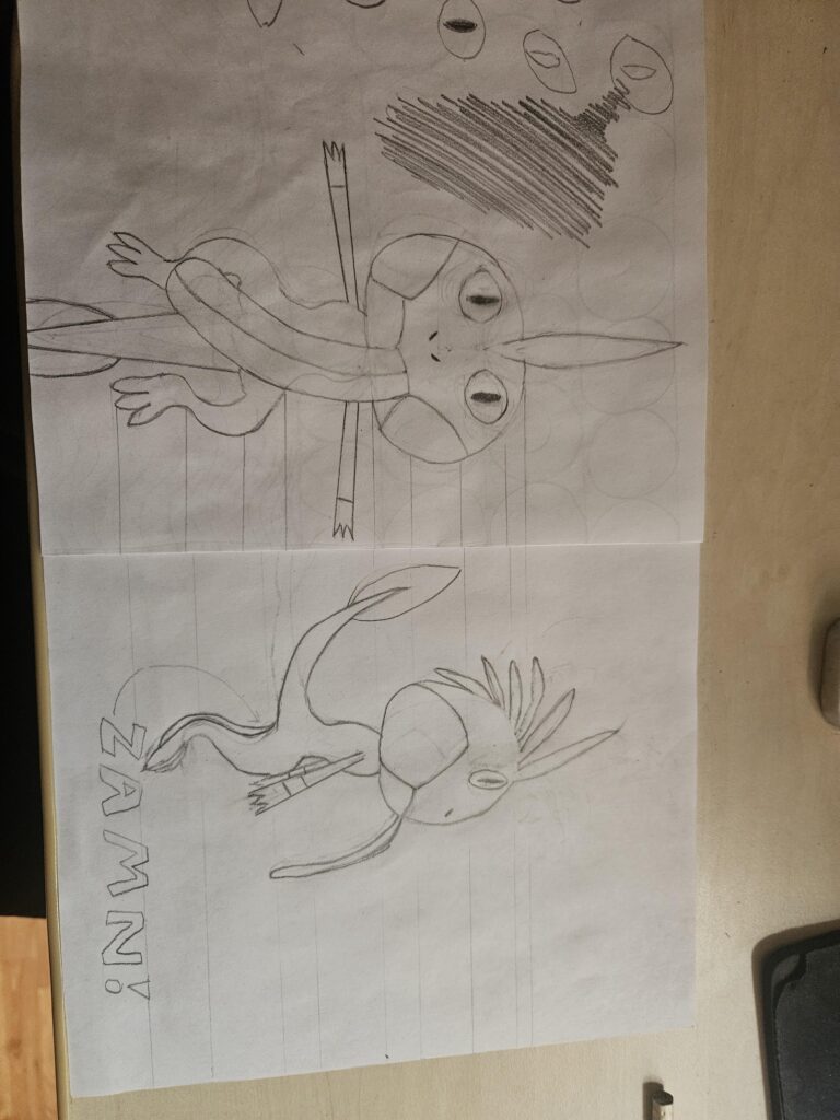 This is Newgene (placeholder name),a counterpart to eevee.