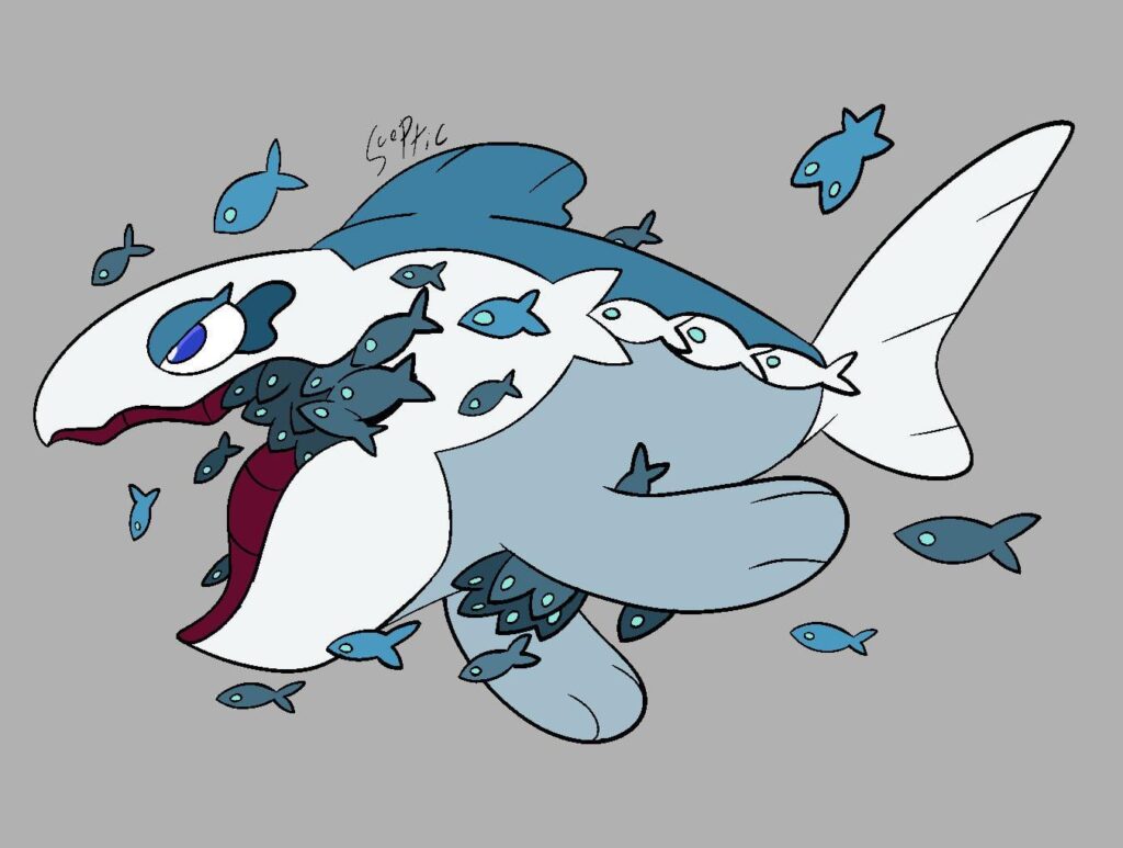 My submission to the Deviant Pokemon trend: Matriarch Wishiwashi