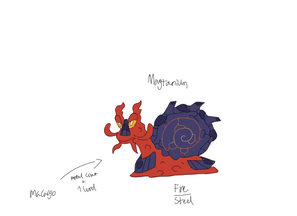 A new evolution to Macargo…Magtanium!