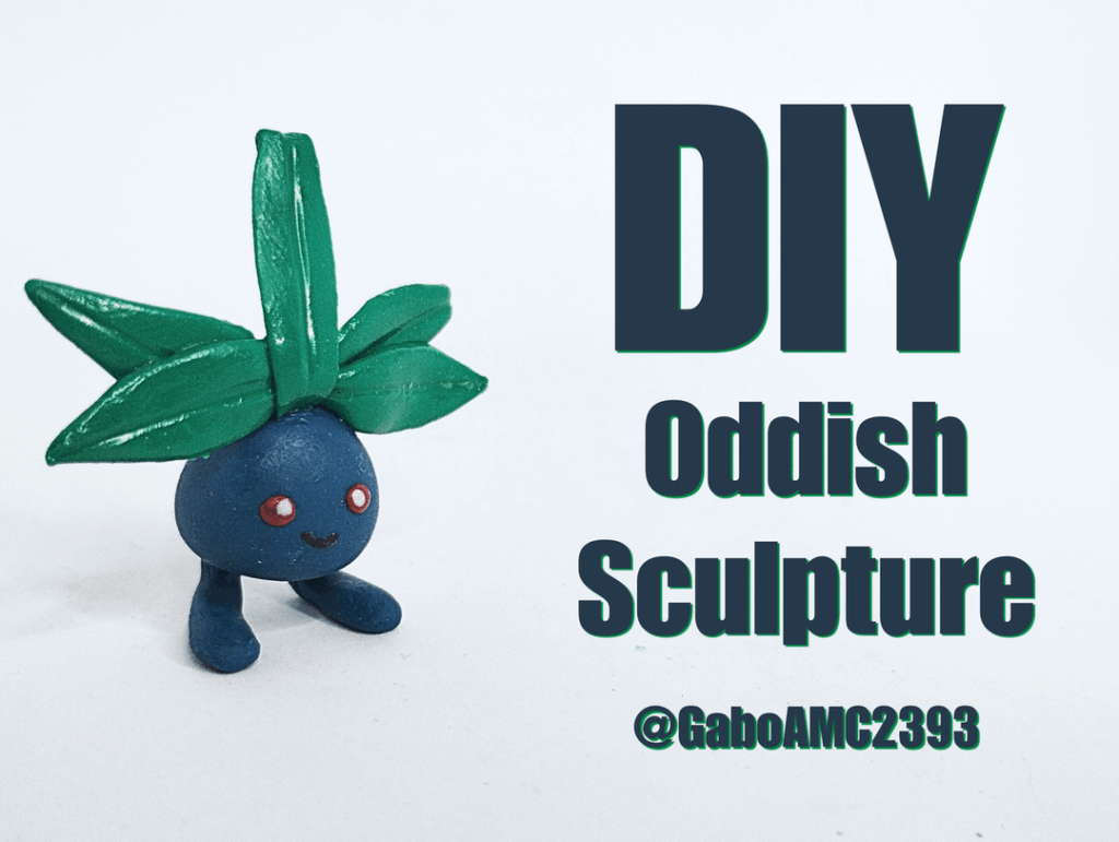 A beautiful clay Oddish made by me [OC]