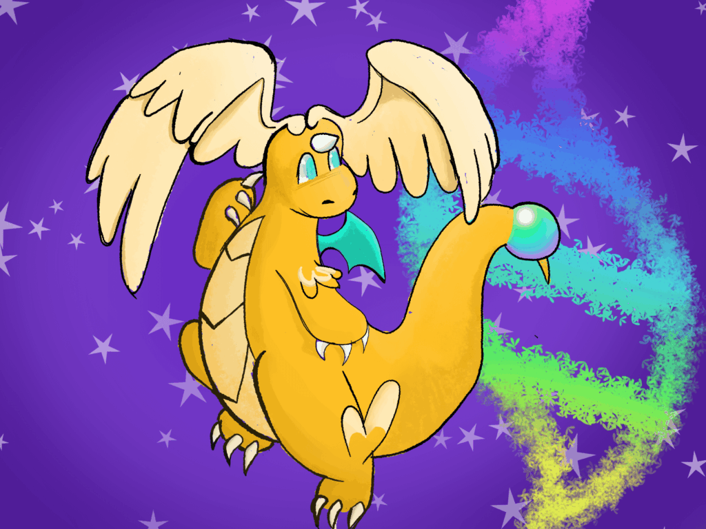 Mega-Dragonite fanart!